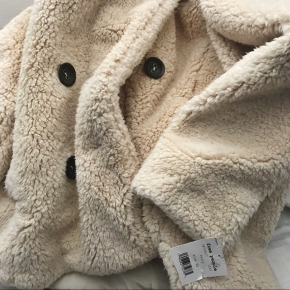 🍂SOLD🍂NWT Free People Teddy Coat XS - Picture 5 of 7